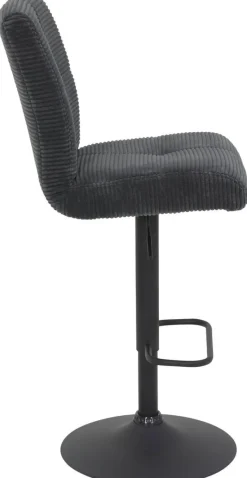 Barhocker Leni I, 2er-Set anthrazit B/H/T: ca. 44x124x57 cm
