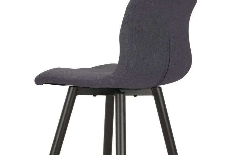 Barhocker SIMONE 2er-Set anthrazit Webstoff B/H/T: ca. 42x103x51 cm