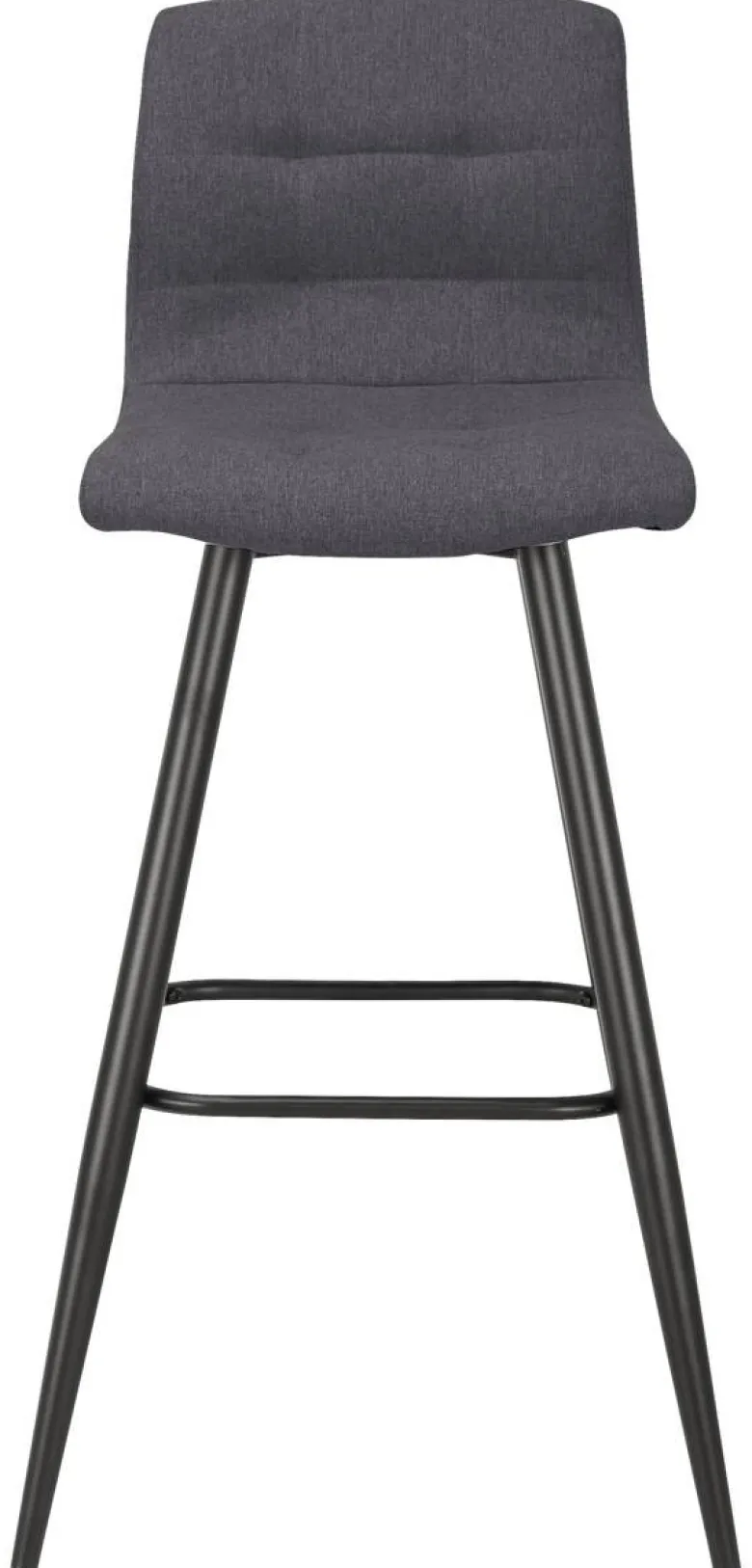 Barhocker SIMONE 2er-Set anthrazit Webstoff B/H/T: ca. 42x103x51 cm