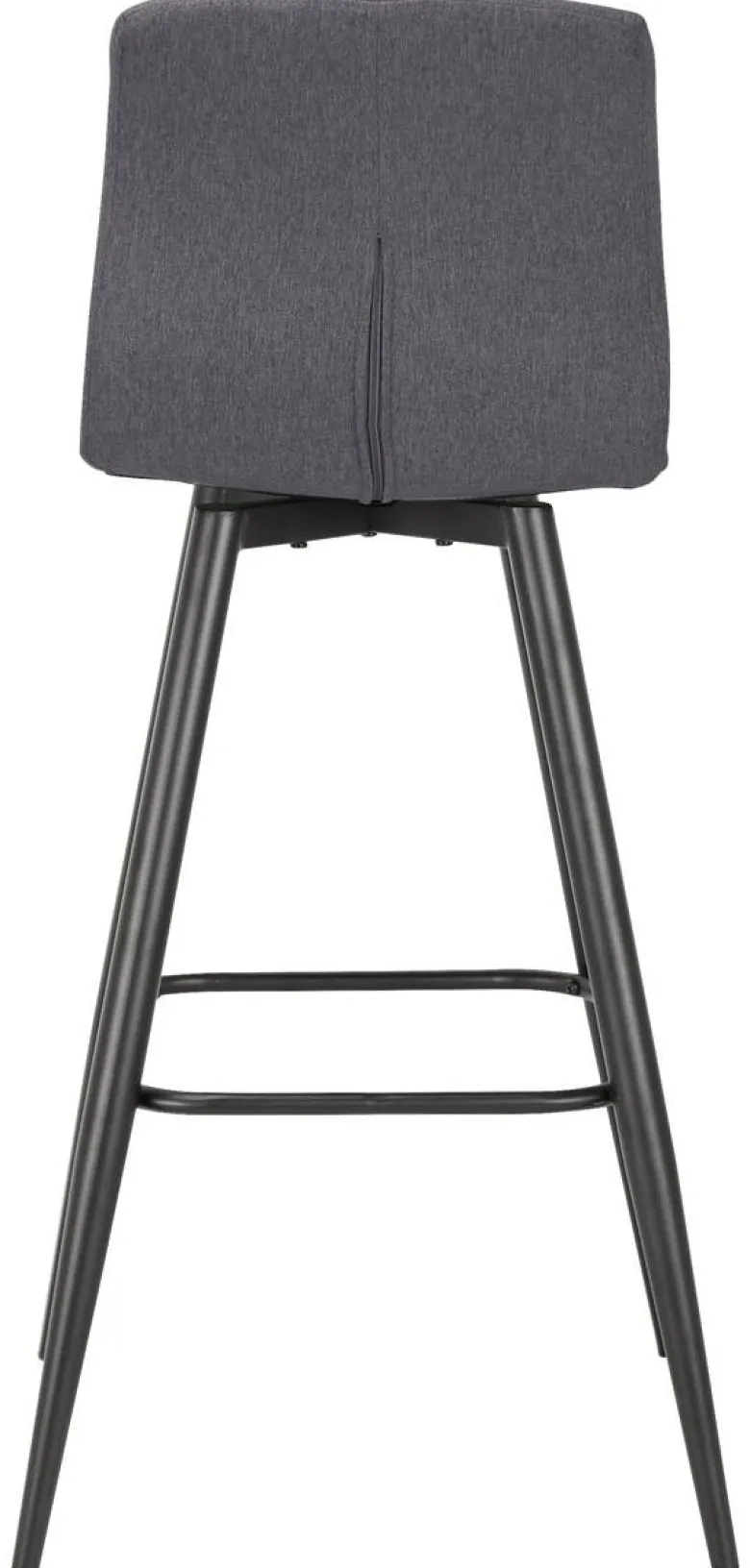 Barhocker SIMONE 2er-Set anthrazit Webstoff B/H/T: ca. 42x103x51 cm