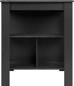 Bartisch Atlanta Schiefergrau Spanplatte B/H/T: ca. 92x106x68 cm