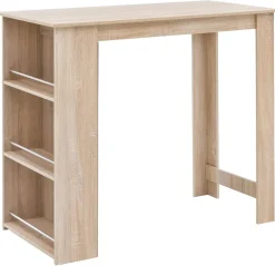Bartisch Eiche Sonoma Nachbildung Holzwerkstoff B/H/T: ca. 120x107,5x60 cm