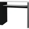 Bartisch Jamas schwarz weiß Spanplatte B/H/T: ca. 138x110x55 cm