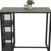 Bartisch Klara grau Holzwerkstoff B/H/T: ca. 120x103x60 cm