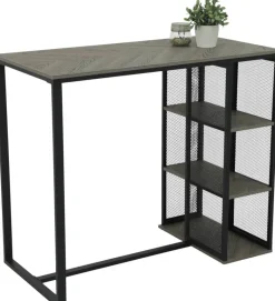 Bartisch Klara grau Holzwerkstoff B/H/T: ca. 120x103x60 cm