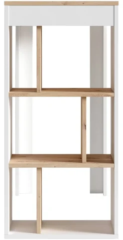 Bartisch MOBY Eiche Artisan Nachbildung weiß B/H/T: ca. 110x104x50 cm