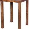 Bartisch natur Echtholz B/H/T: ca. 80x110x80 cm