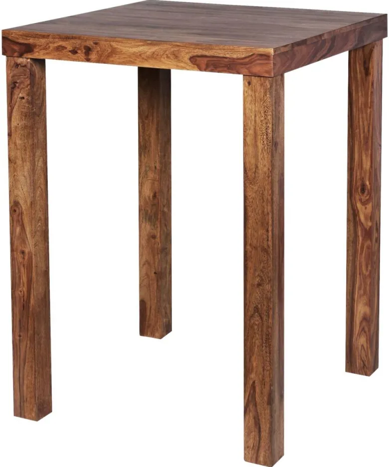 Bartisch natur Echtholz B/H/T: ca. 80x110x80 cm