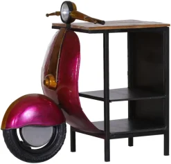 Bartisch Summer Ride pink Alumetallic Optik Mango B/H/T: ca. 105x94x60 cm