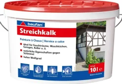 Baufan Streichkalk weiß ca. 10 l