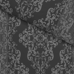 Baumwoll Bettwäsche Cotton touch anthrazit Baumwolle B/L: ca. 135x200 cm