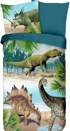 Baumwoll Bettwäsche Dino Renforce