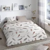 Baumwoll Bettwäsche Feathers Flanell