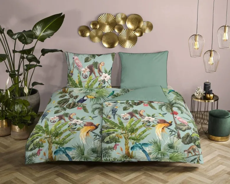 Baumwoll Bettwäsche Igandi Satin