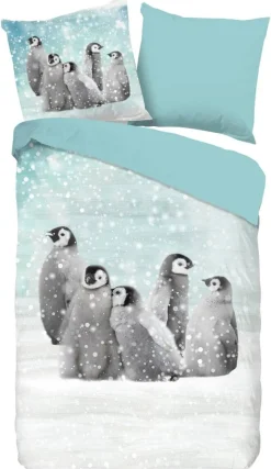 Baumwoll Bettwäsche Pengu Flanell