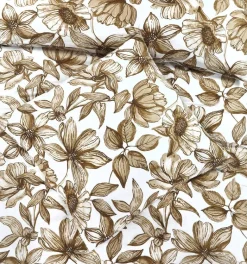 Baumwoll Bettwäsche Satin sand Baumwolle B/L: ca. 135x200 cm