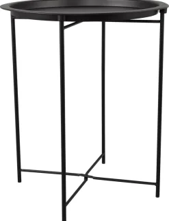 Beistelltisch Caro schwarz H/D: ca. 51x43 cm