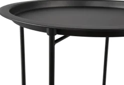 Beistelltisch Caro schwarz H/D: ca. 51x43 cm
