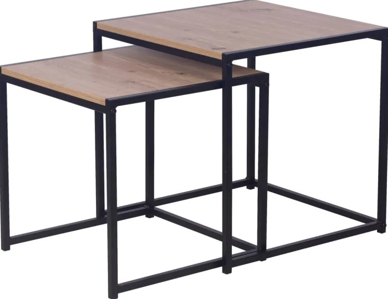 Beistelltisch Clara schwarz B/H/T: ca. 35x35x35 cm