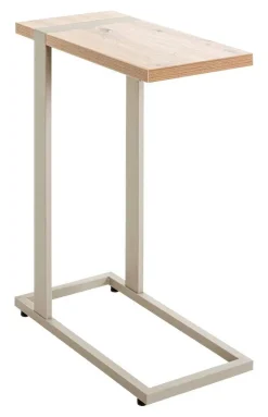Beistelltisch Eiche hell Nachbildung Kaschmir B/H/T: ca. 24x64x49 cm