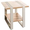 Beistelltisch Eiche hell Nachbildung Kaschmir B/H/T: ca. 45x45x45 cm