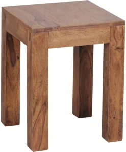 Beistelltisch natur Echtholz B/H/T: ca. 35x45x35 cm