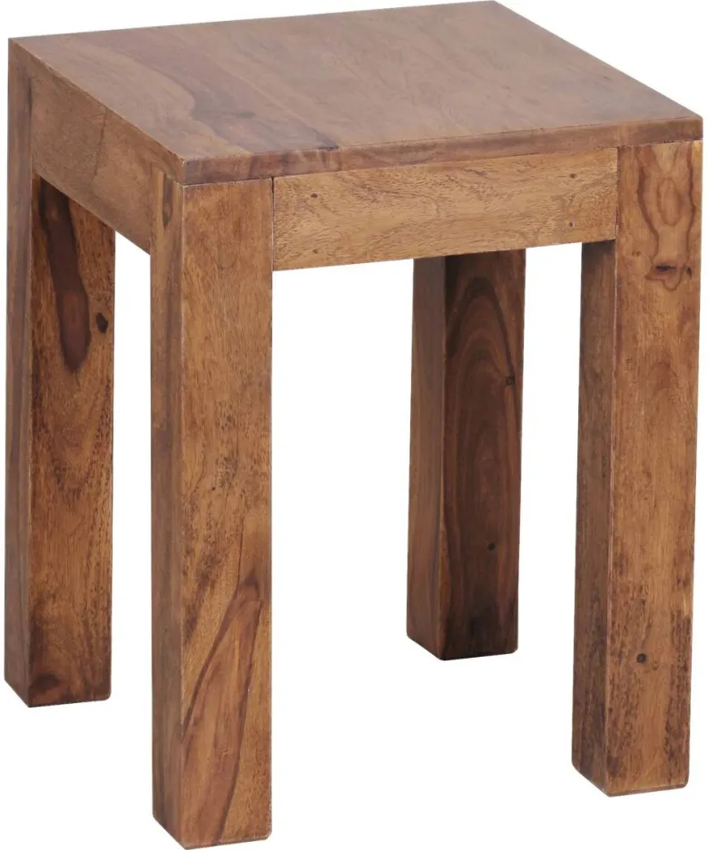 Beistelltisch natur Echtholz B/H/T: ca. 35x45x35 cm