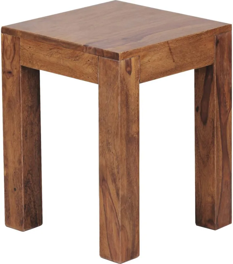 Beistelltisch natur Echtholz B/H/T: ca. 35x45x35 cm