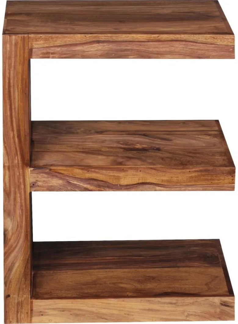 Beistelltisch natur Echtholz B/H/T: ca. 45x60x30 cm