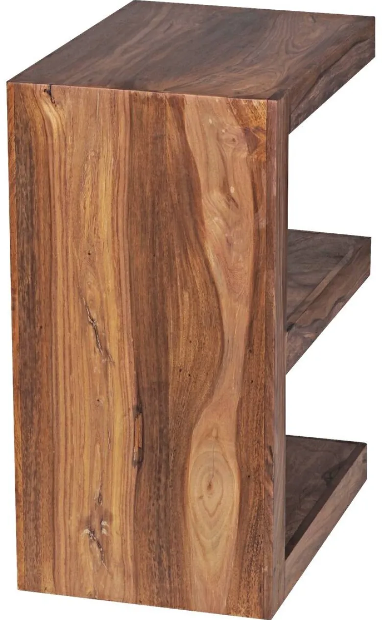 Beistelltisch natur Echtholz B/H/T: ca. 45x60x30 cm