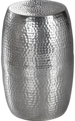 Beistelltisch silber Aluminium B/H/T: ca. 30x49,5x30 cm