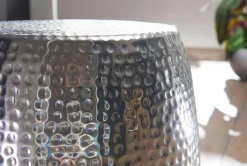 Beistelltisch silber Aluminium B/H/T: ca. 30x49,5x30 cm