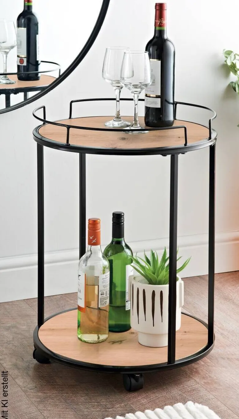 Beistelltisch Trelleborg B/H/T: ca. 44x62x44 cm