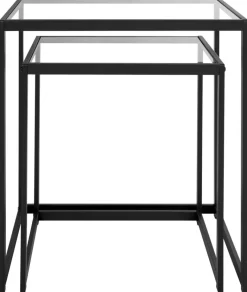 Beistelltisch Trosa schwarz B/H/T: ca. 55x60x40 cm