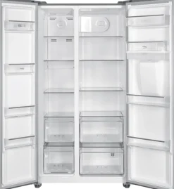 Beko Side-by-side Kühl-/Gefrierkombination GNO5322WDXPN Edelstahl B/H/T: ca. 90x177x66 cm