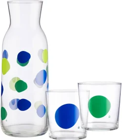 BENETTON Glasflaschenset Rainbow multicolor