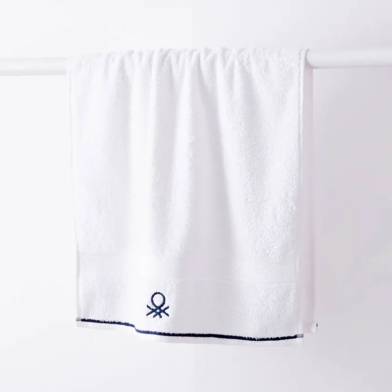 BENETTON Handtuch CORE weiß Baumwolle B/L: ca. 50x90 cm