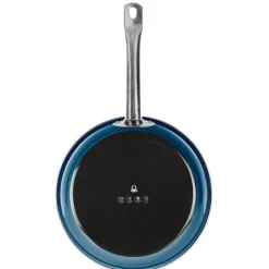 BENETTON Pfannenset RAINBOW blau Stahl 2 tlg.