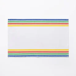 BENETTON Platzmattenset Rainbow multicolor Baumwolle B/L: ca. 30x45 cm