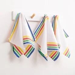 BENETTON Platzmattenset Rainbow multicolor Baumwolle B/L: ca. 30x45 cm