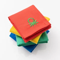 BENETTON Platzmattenset Rainbow multicolor Baumwolle B/L: ca. 30x45 cm