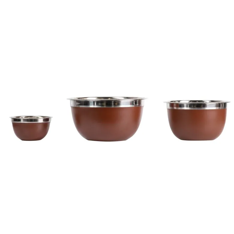 BENETTON Schalenset SAFARI rot Edelstahl