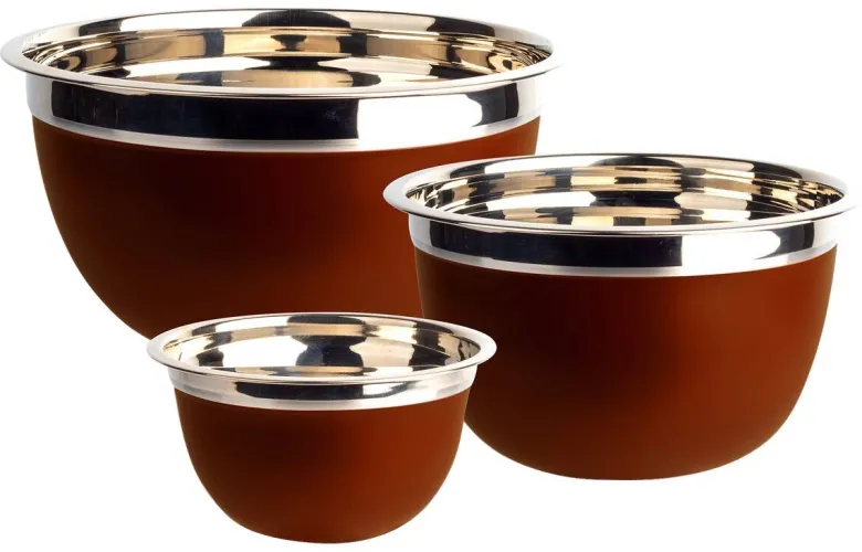 BENETTON Schalenset SAFARI rot Edelstahl