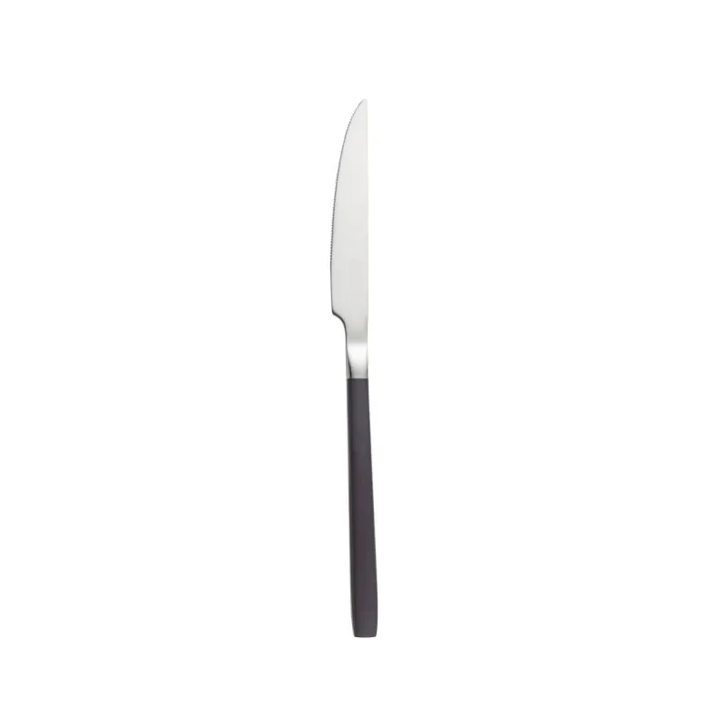 BERGNER Besteckset CHARCOAL silber Edelstahl 16 tlg.