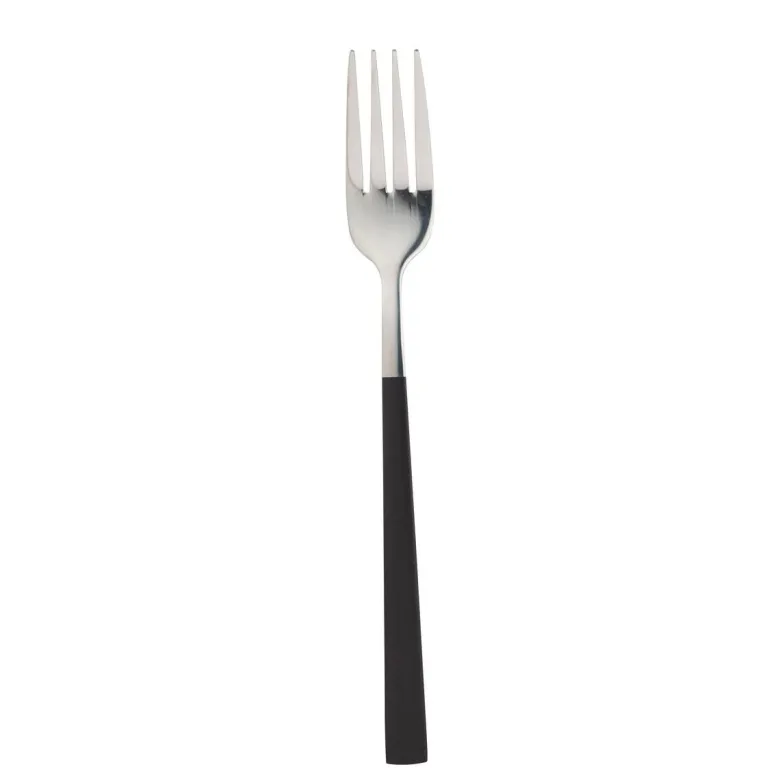 BERGNER Besteckset CHARCOAL silber Edelstahl 16 tlg.