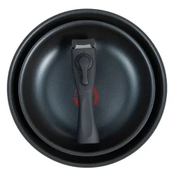 BERGNER Pfannenset CLICK & COOK silber Aluminium 3 tlg.