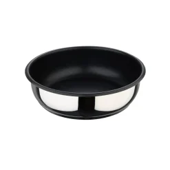 BERGNER Pfannenset Click&Cook schwarz Edelstahl 4 tlg.