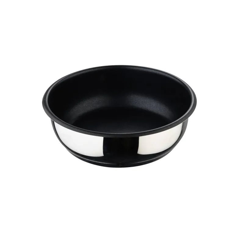BERGNER Pfannenset Click&Cook schwarz Edelstahl 4 tlg.