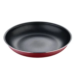 BERGNER Pfannenset Click u. cook rot Aluminium 3 tlg.