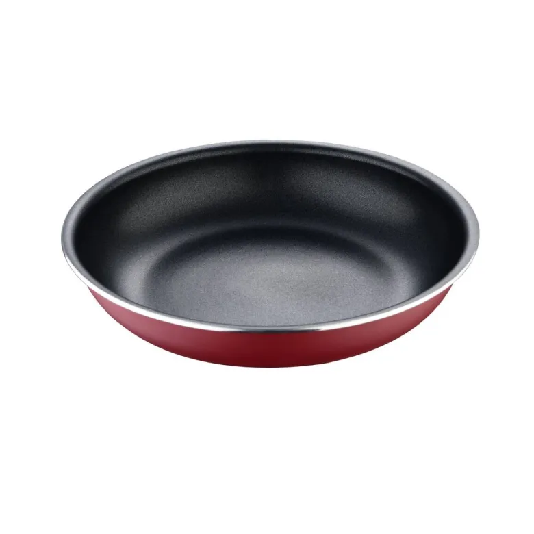 BERGNER Pfannenset Click u. cook rot Aluminium 3 tlg.